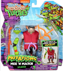Teenage Mutant Ninja Turtles 4.5 Inch Action Figure Mix N Match Wave 1 - Splinter